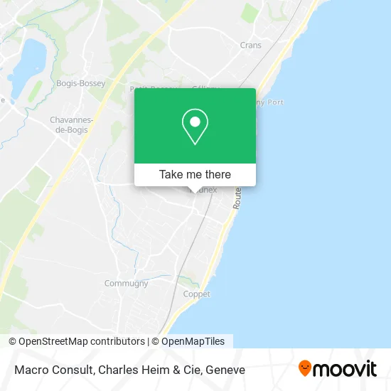 Macro Consult, Charles Heim & Cie map