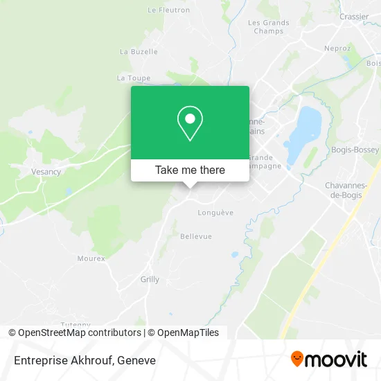 Entreprise Akhrouf map