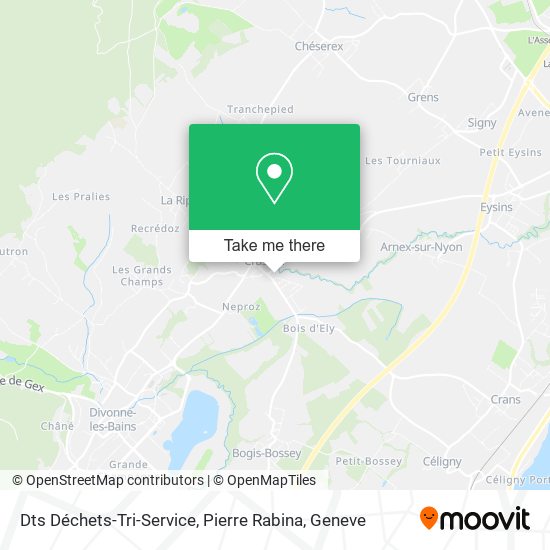 Dts Déchets-Tri-Service, Pierre Rabina map