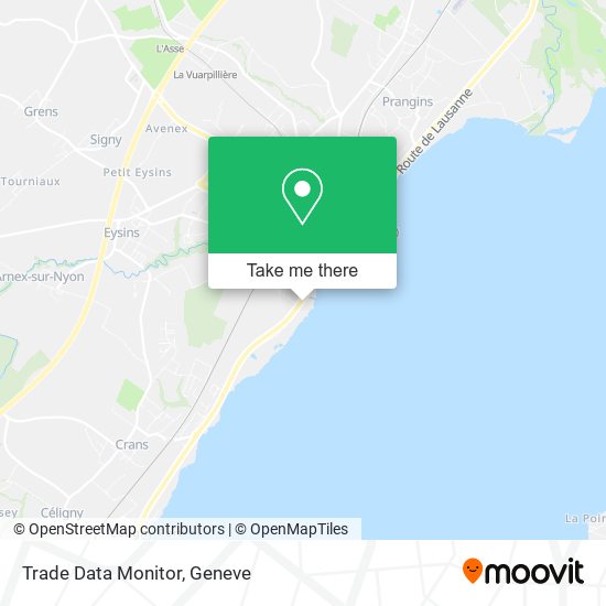 Trade Data Monitor map