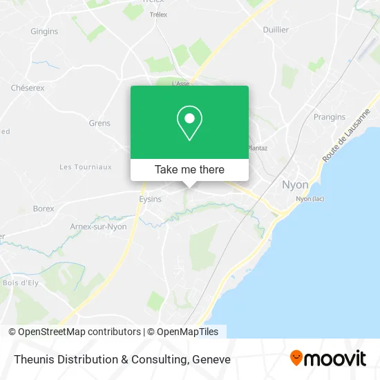 Theunis Distribution & Consulting map