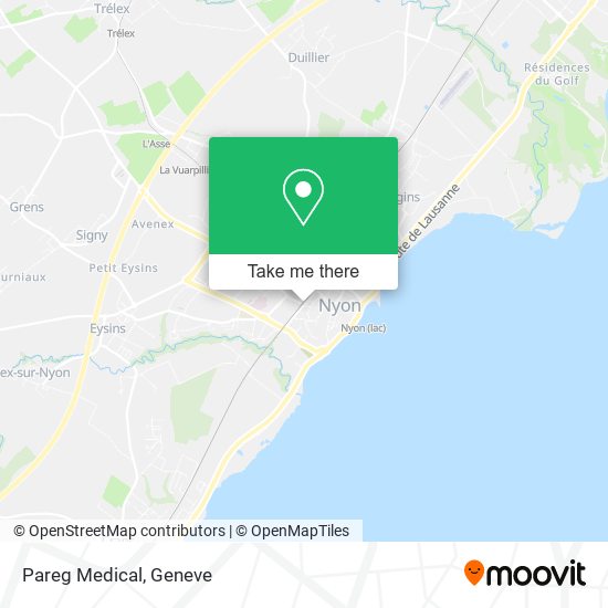 Pareg Medical map