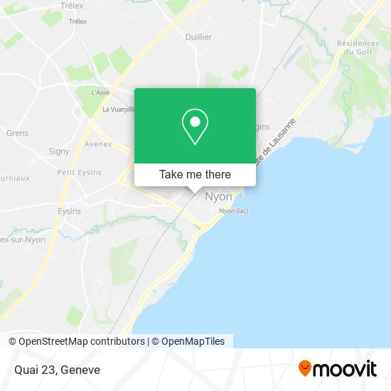 Quai 23 map