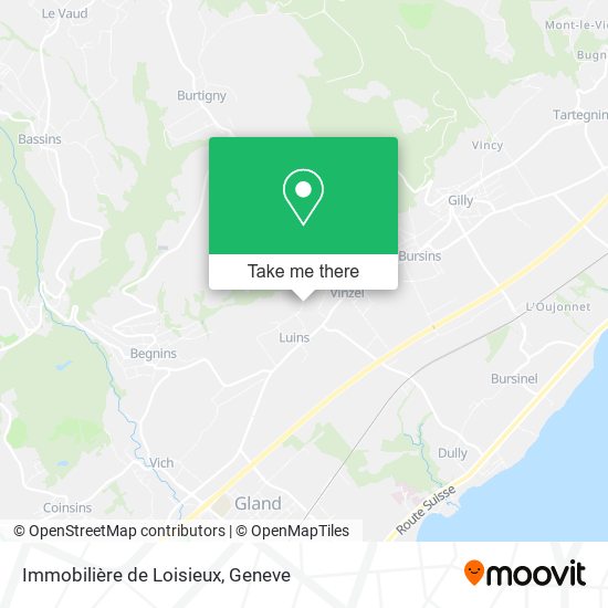 Immobilière de Loisieux map