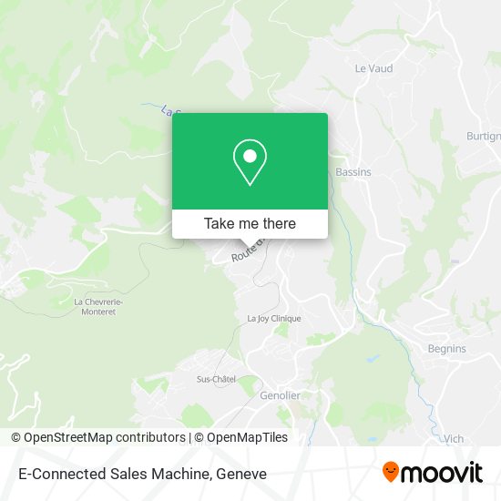 E-Connected Sales Machine map
