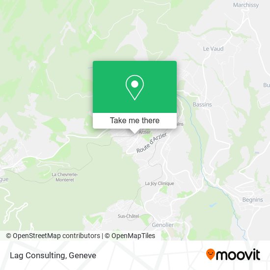 Lag Consulting map
