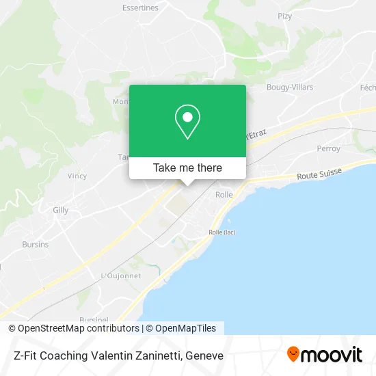 Z-Fit Coaching Valentin Zaninetti map