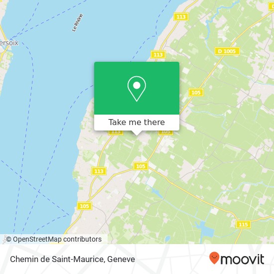 Chemin de Saint-Maurice map