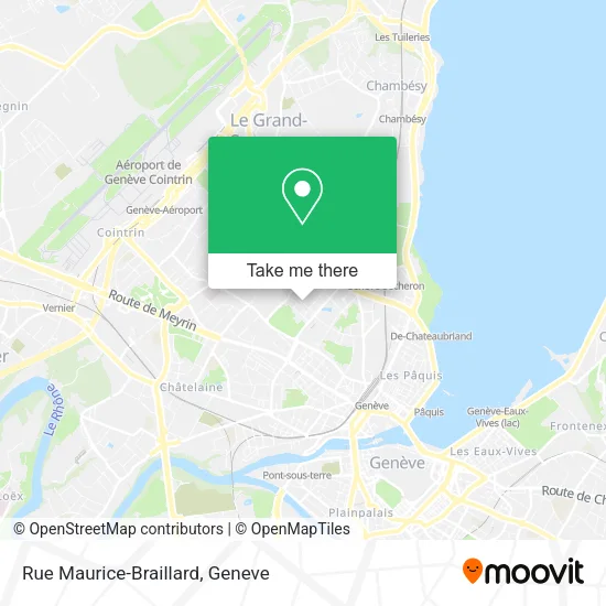 Rue Maurice-Braillard map