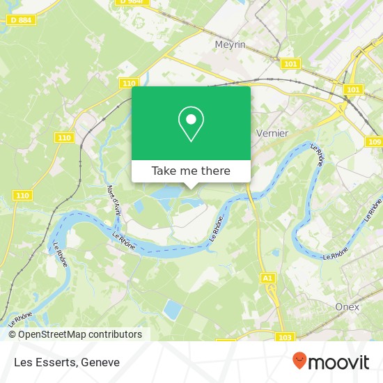 Les Esserts map