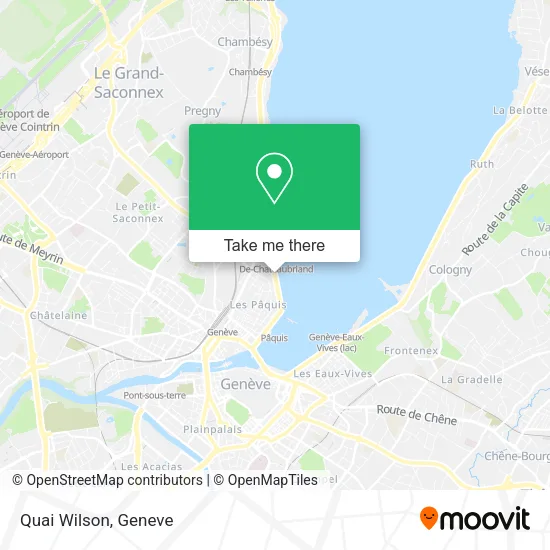 Quai Wilson map