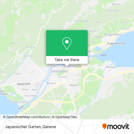 Japanischer Garten map