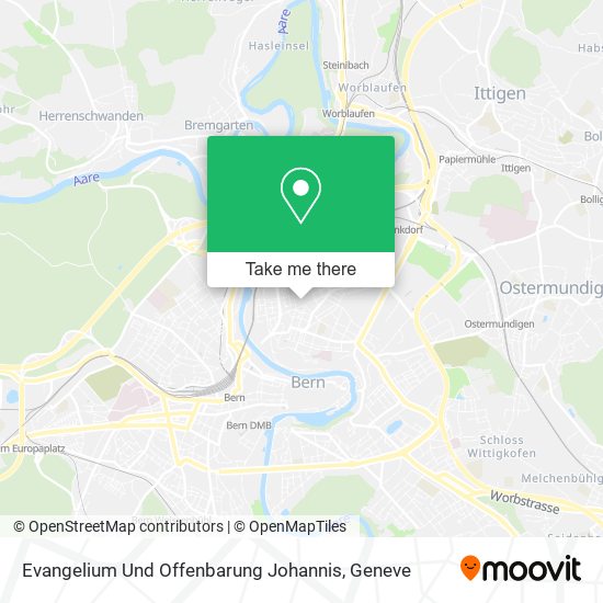 Evangelium Und Offenbarung Johannis map