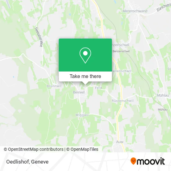Oedlishof map