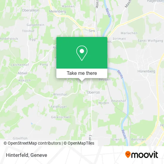Hinterfeld map
