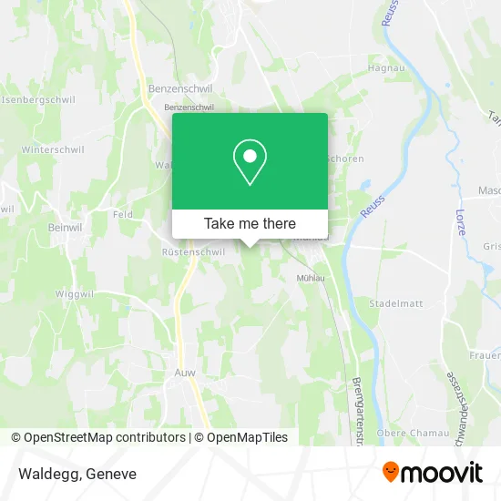 Waldegg map