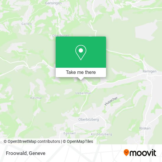 Froowald map