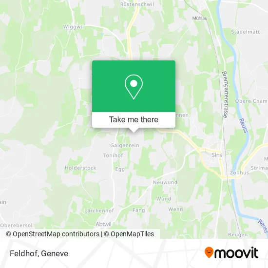 Feldhof map