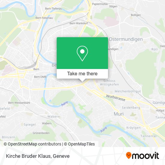 Kirche Bruder Klaus map