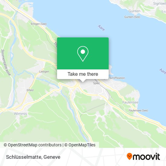 Schlüsselmatte map