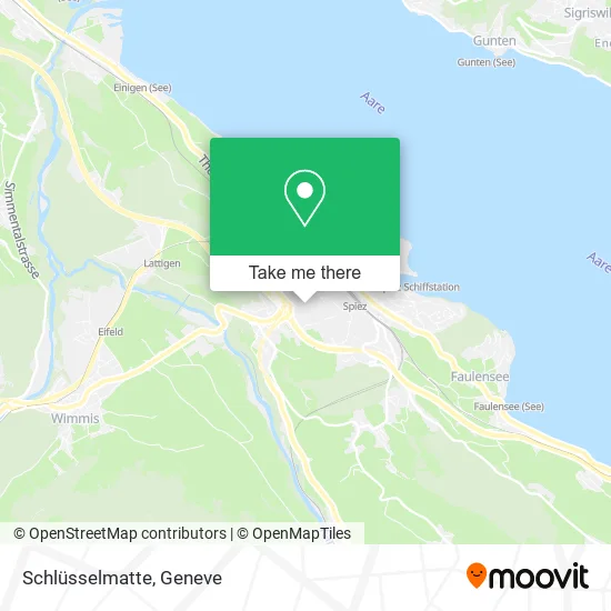 Schlüsselmatte map