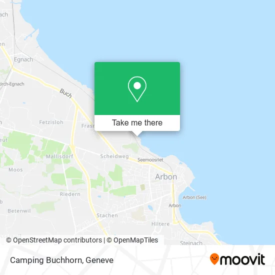 Camping Buchhorn map