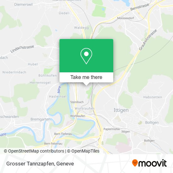 Grosser Tannzapfen map