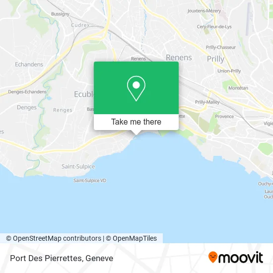 Port Des Pierrettes map