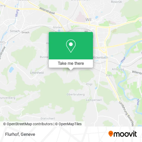 Flurhof map