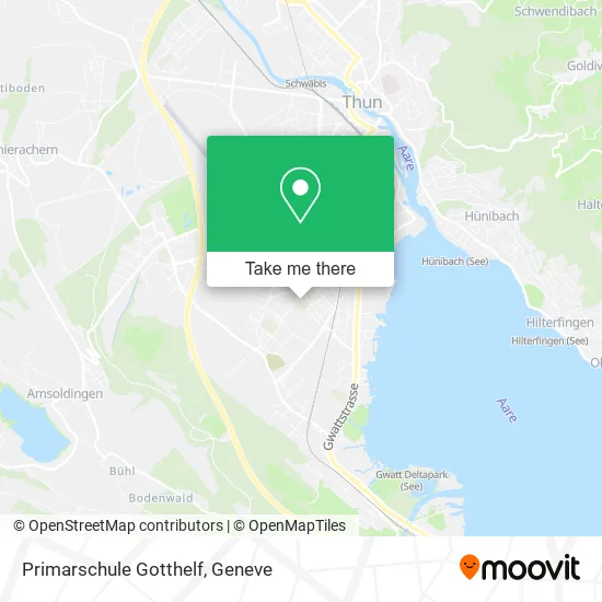 Primarschule Gotthelf map
