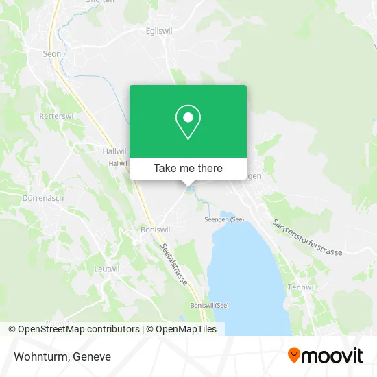 Wohnturm map