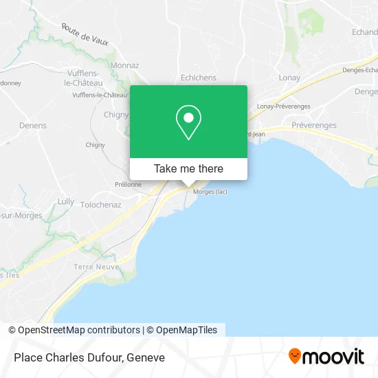 Place Charles Dufour map