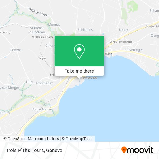 Trois P’Tits Tours map