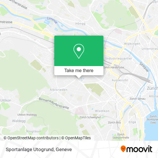 Sportanlage Utogrund map