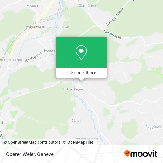 Oberer Weier map