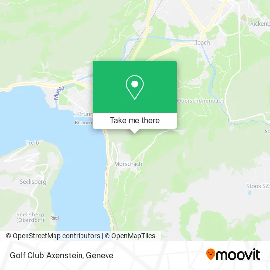 Golf Club Axenstein map