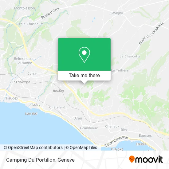 Camping Du Portillon map