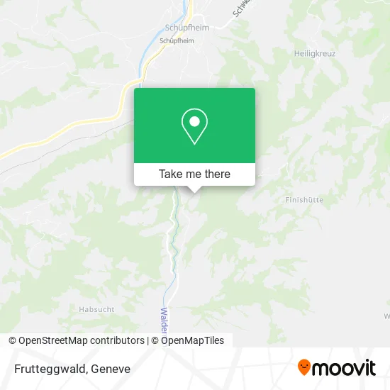 Frutteggwald map