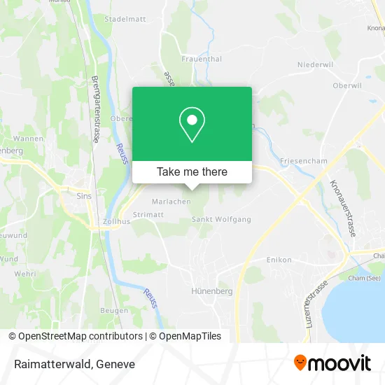 Raimatterwald map