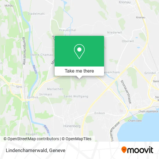 Lindenchamerwald map