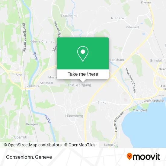 Ochsenlohn map