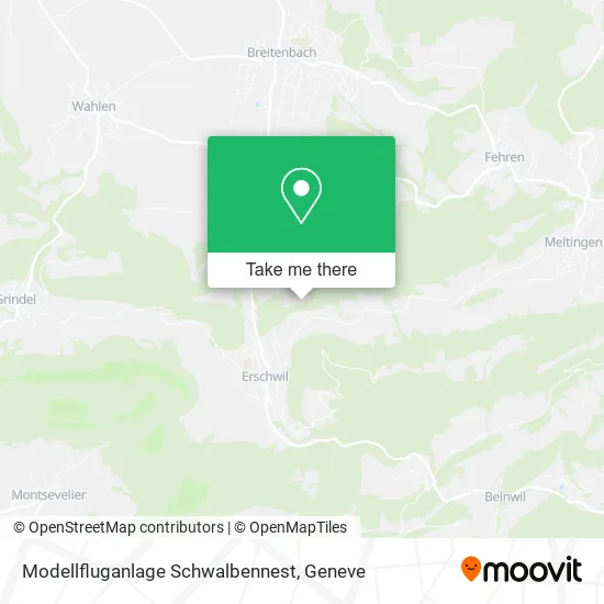 Modellfluganlage Schwalbennest map