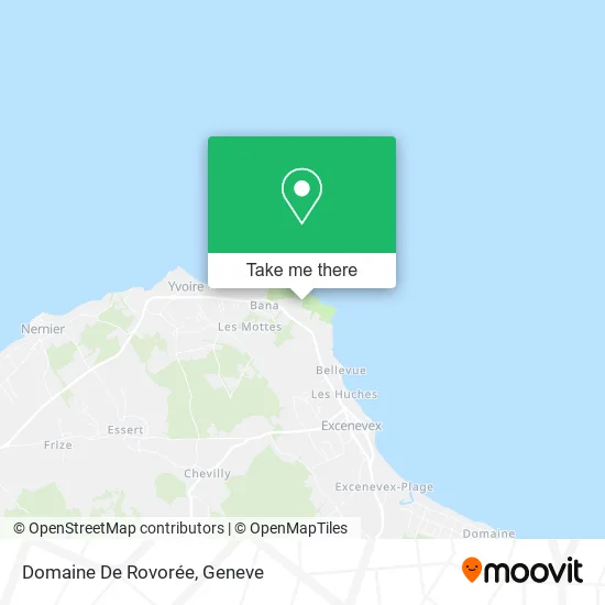 Domaine De Rovorée map