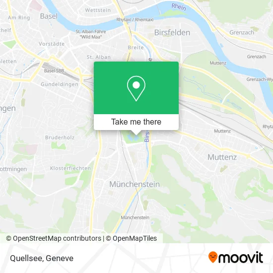 Quellsee map