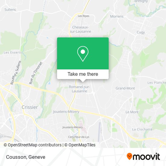 Cousson map