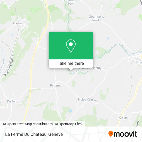 La Ferme Du Château map