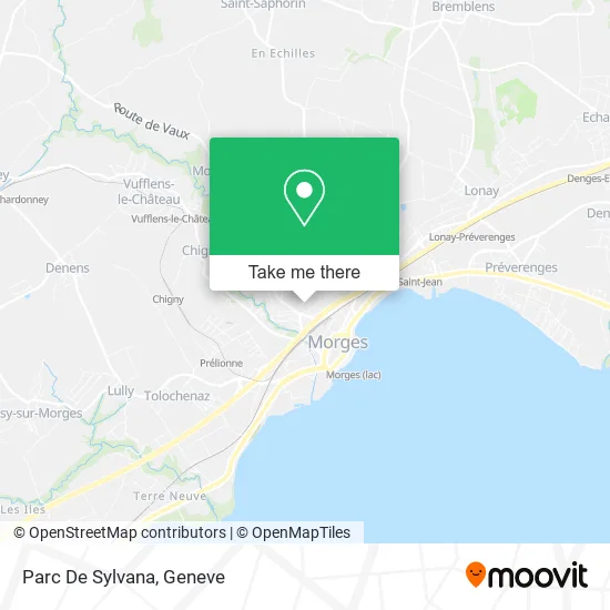 Parc De Sylvana map