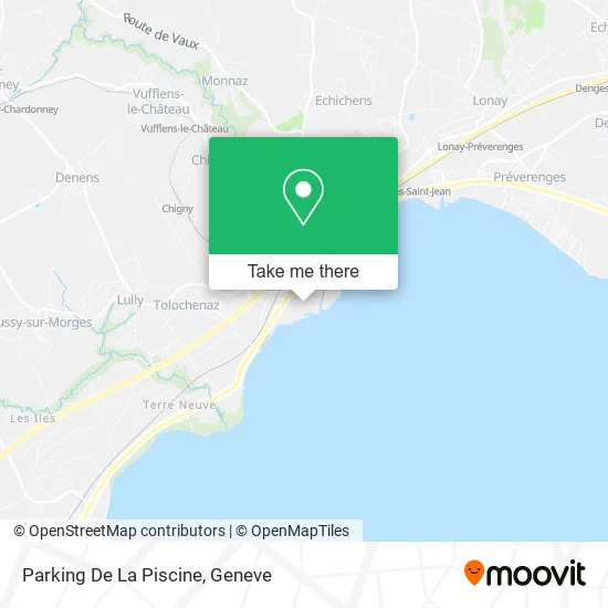 Parking De La Piscine map