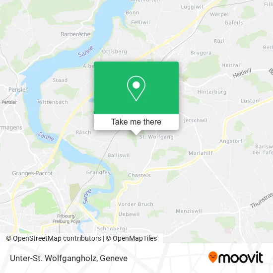 Unter-St. Wolfgangholz map