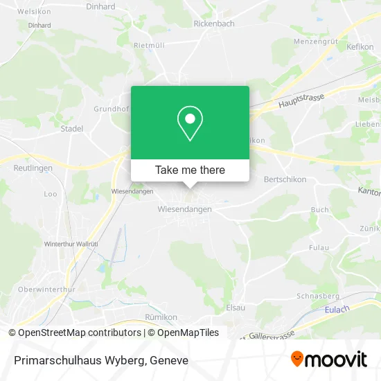 Primarschulhaus Wyberg map